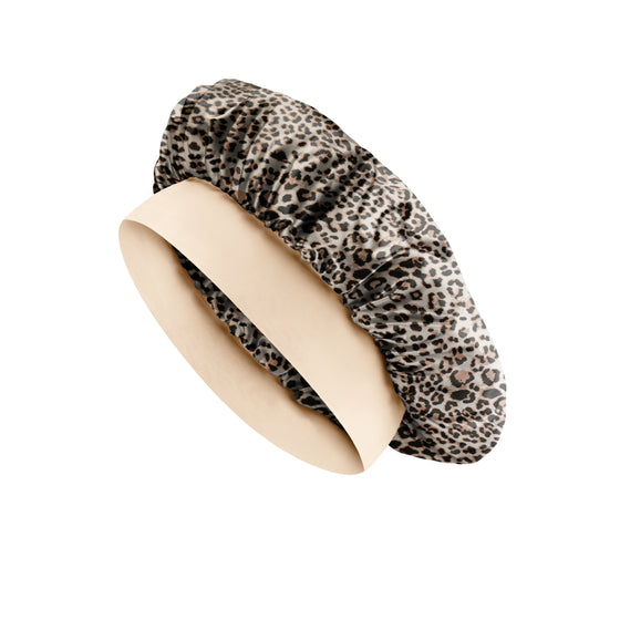 Blissy Halo Bonnet - Leopard