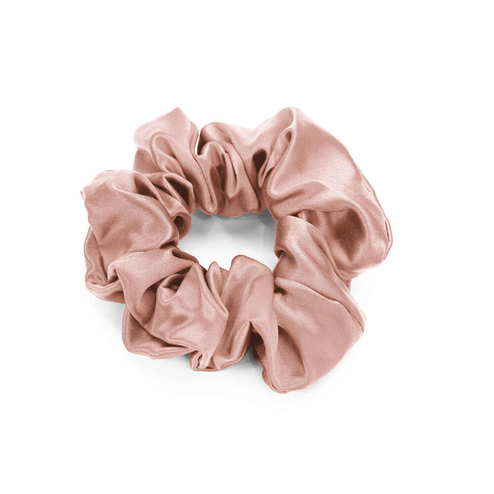 Blissy Pink Blissy Scrunchies Lifestyle – Mulberry Silk