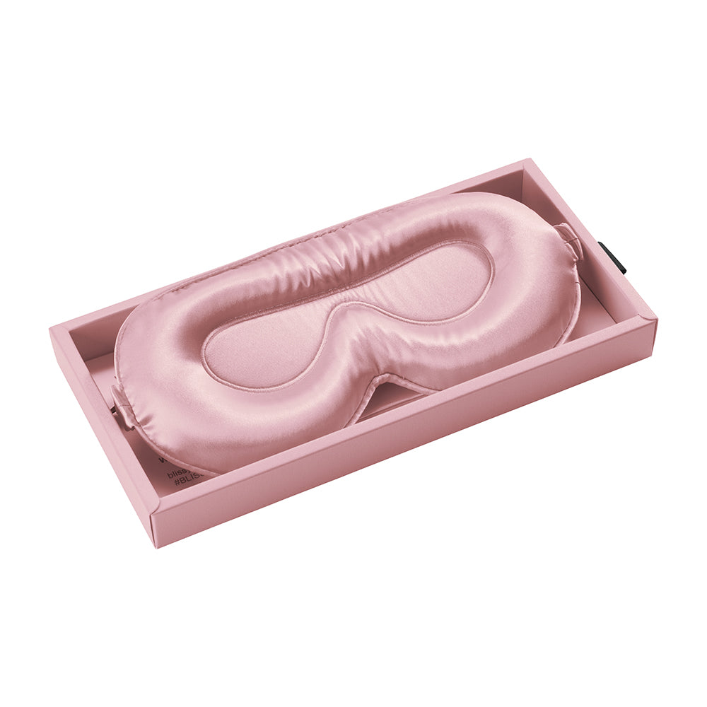 Pink Mulberry Silk Sleep Mask – Blissy