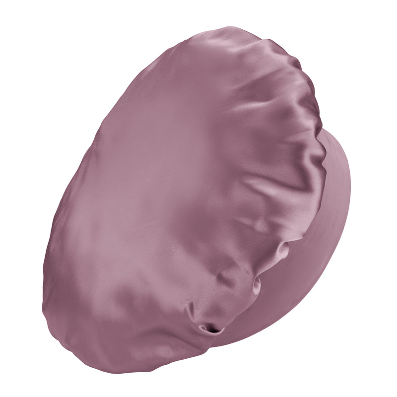Plum Mulberry Silk Blissy Halo Bonnet – Blissy