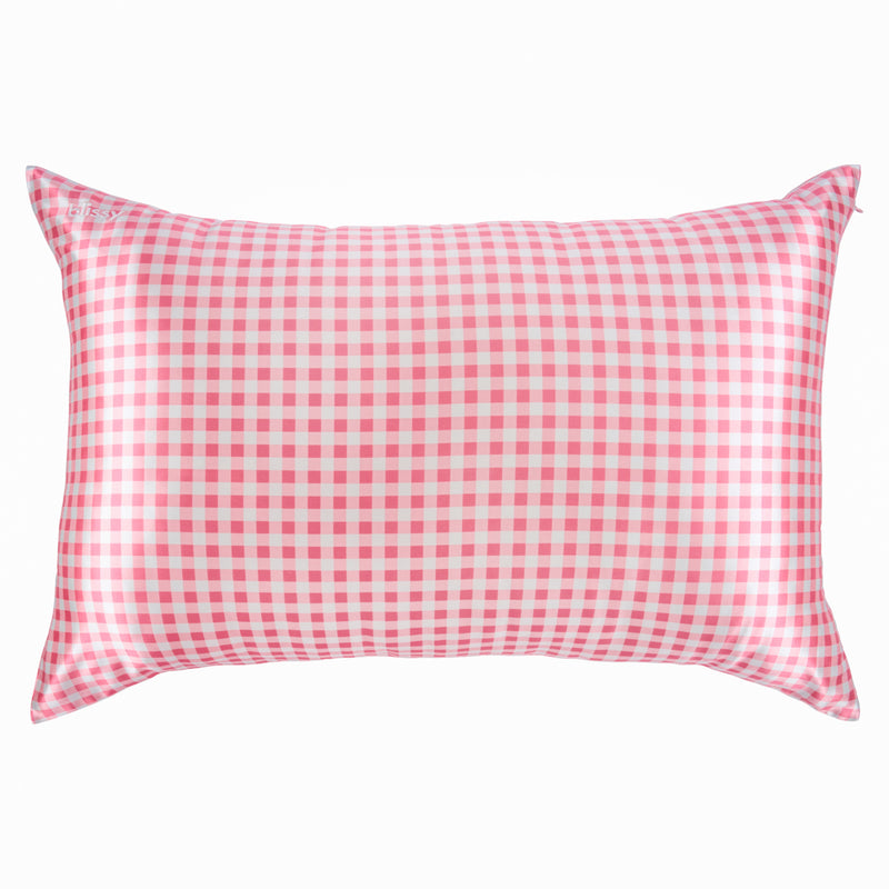 Pillowcase - Rose Gingham - Standard
