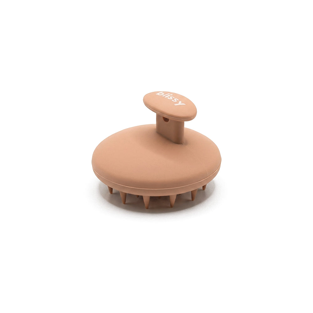 Blissy Nude Blissy Scalp Massage Brush Lifestyle – Mulberry Silk