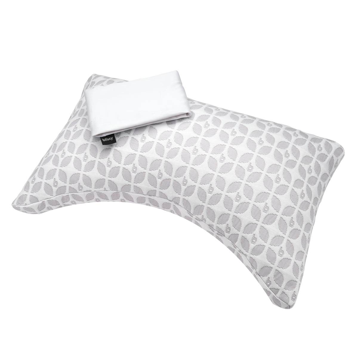 Crescent Mulberry Silk Signature Adjustable Pillow – Blissy King
