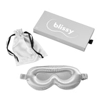Sleep Mask - Silver - Profile