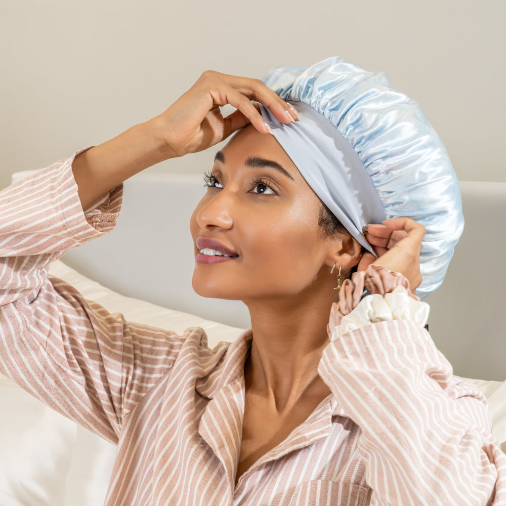 Tie Dye Blissy Halo Bonnet – Blissy Premium Silk