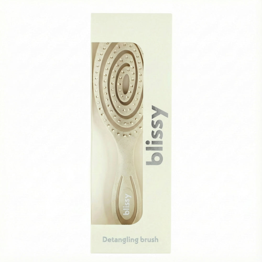 Cream Mulberry Silk Blissy Detangling Brush – Blissy