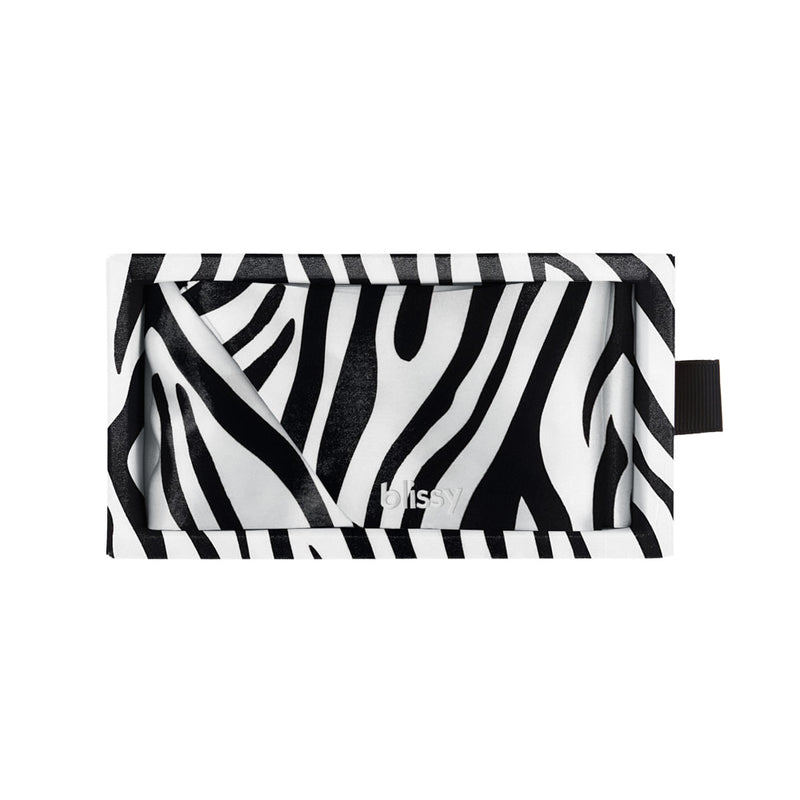 Blissy Hair Ribbon - Zebra