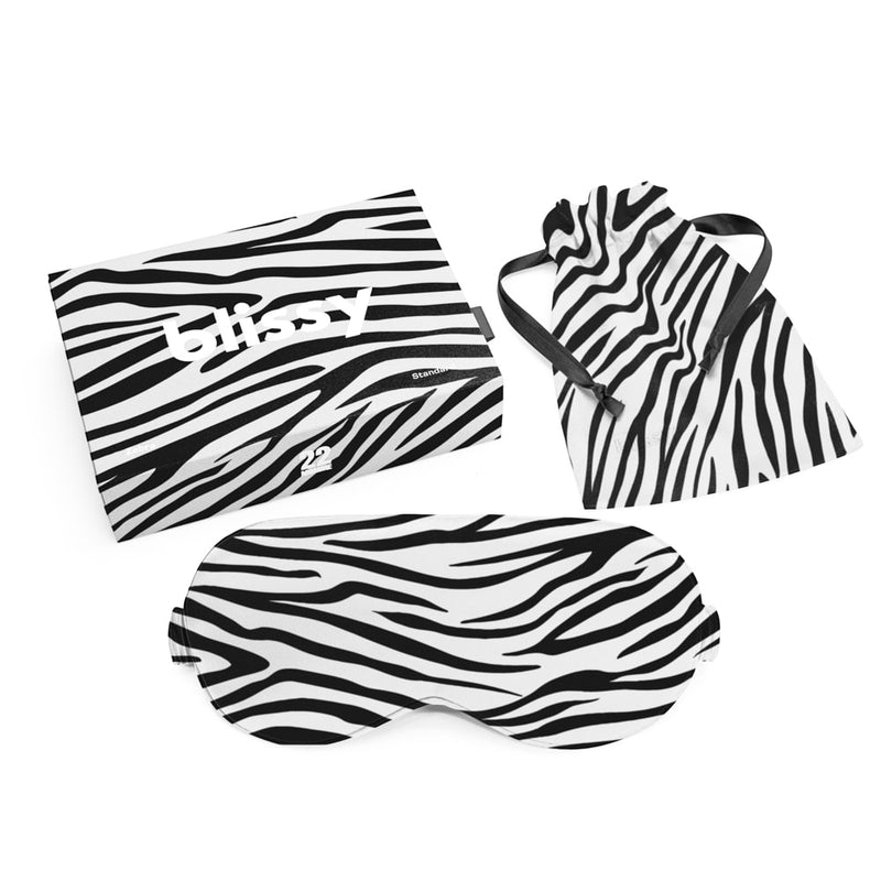 Sleep Mask -Zebra - Blissy Sleep Mask -Zebra