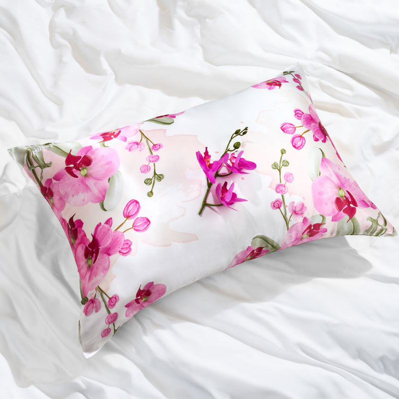 Pillowcase - Zodiac Flower - Aquarius Orchid - Standard