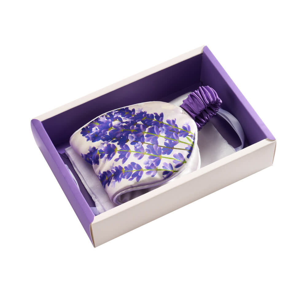 Blissy Zodiac Flower Sleep Mask Lifestyle – Mulberry Silk