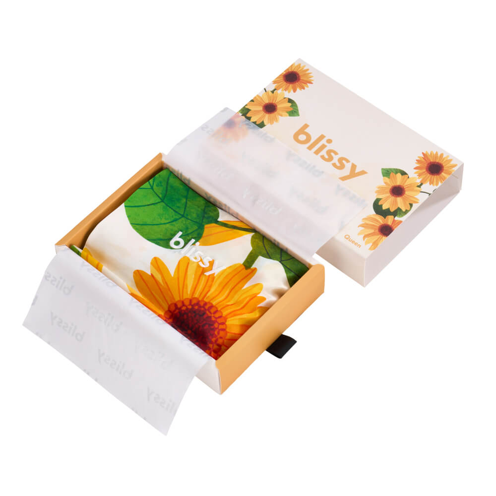 Blissy Mulberry Silk Pillowcase – Zodiac Flower Standard