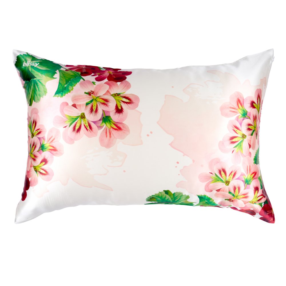 Blissy Mulberry Silk Pillowcase – Zodiac Flower King