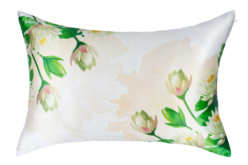 Pillowcase - Zodiac Flower - Pisces Water Lily - Standard