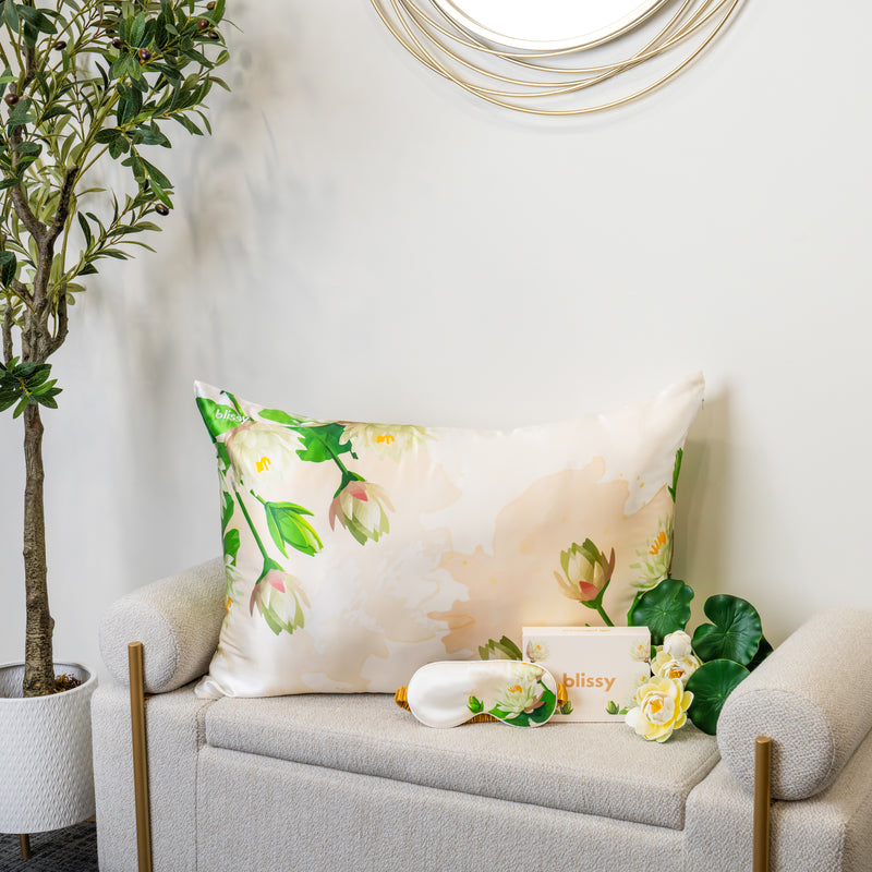 Pillowcase - Zodiac Flower - Pisces Water Lily - Standard