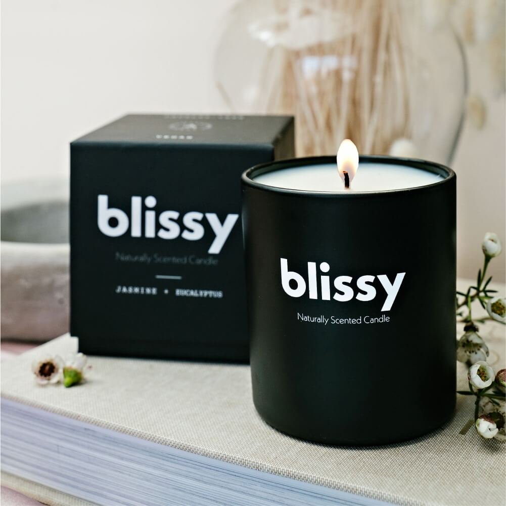 100% Vegan Soy Wax Blissy Candle – Blissy Premium Silk