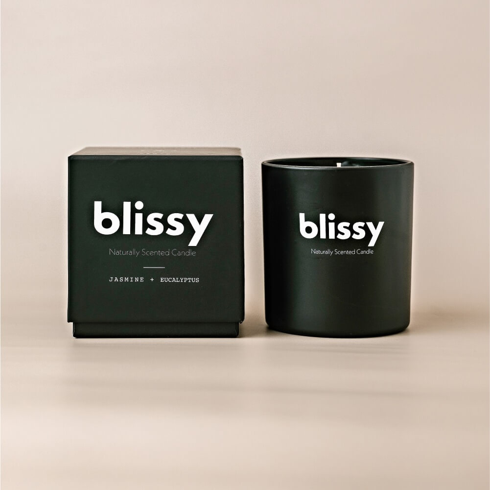 Blissy Mulberry Silk Blissy Candle – 100% Vegan Soy Wax