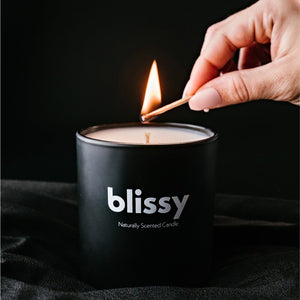 Blissy Candles - Woodsmoke & Leather