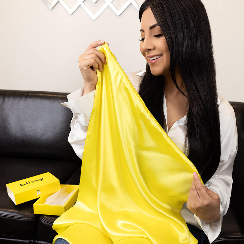 Pillowcase - Sunshine Yellow - King