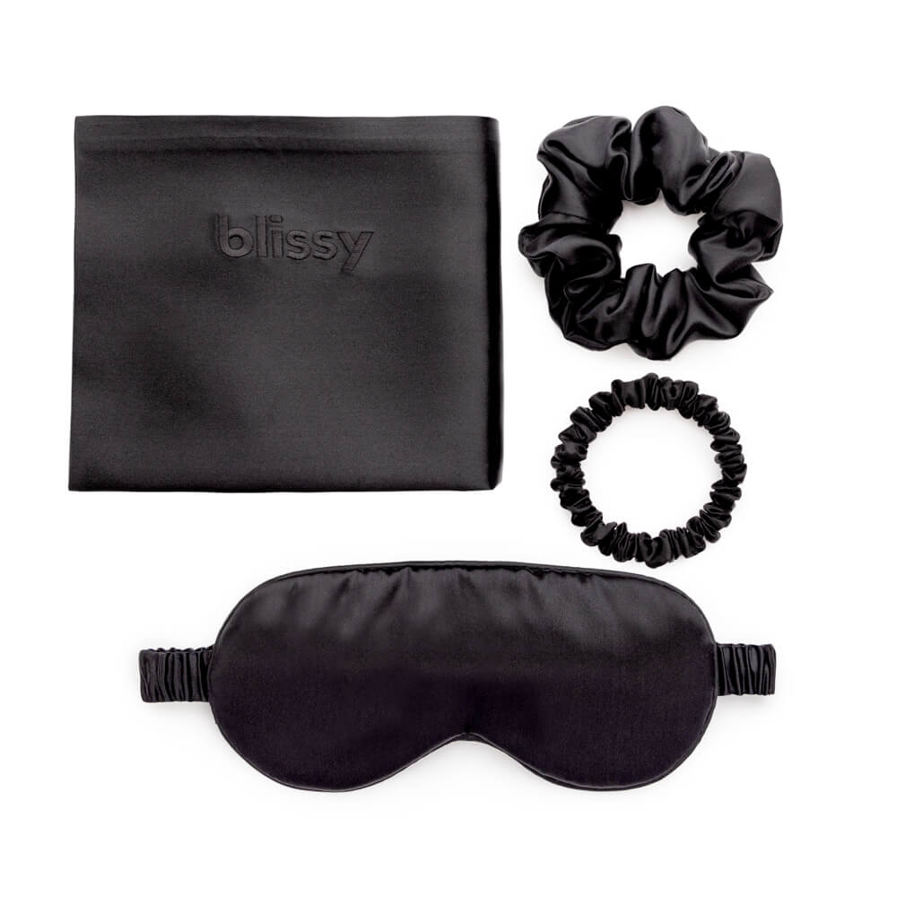 Blissy Black Silk Blissy Dream Set Detail – Standard