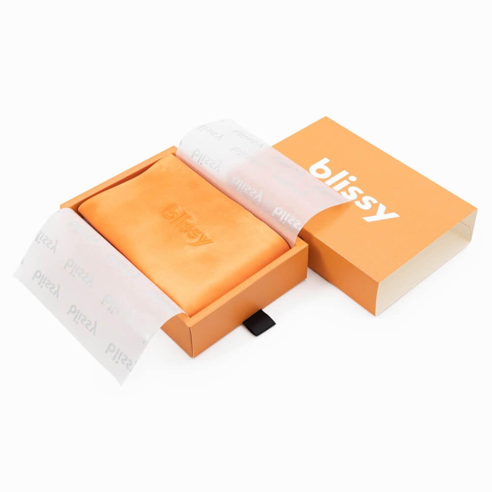 Blissy Mulberry Silk Pillowcase – Coral King