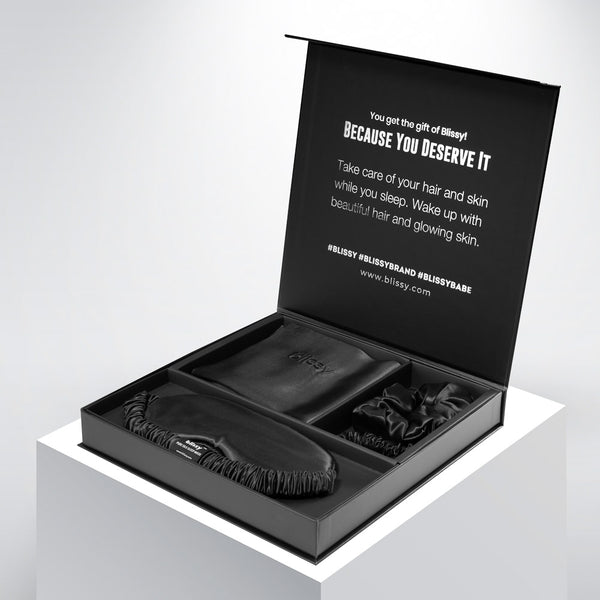 Blissy 100% Mulberry Silk Silk Blissy Dream Gift Set Detail –