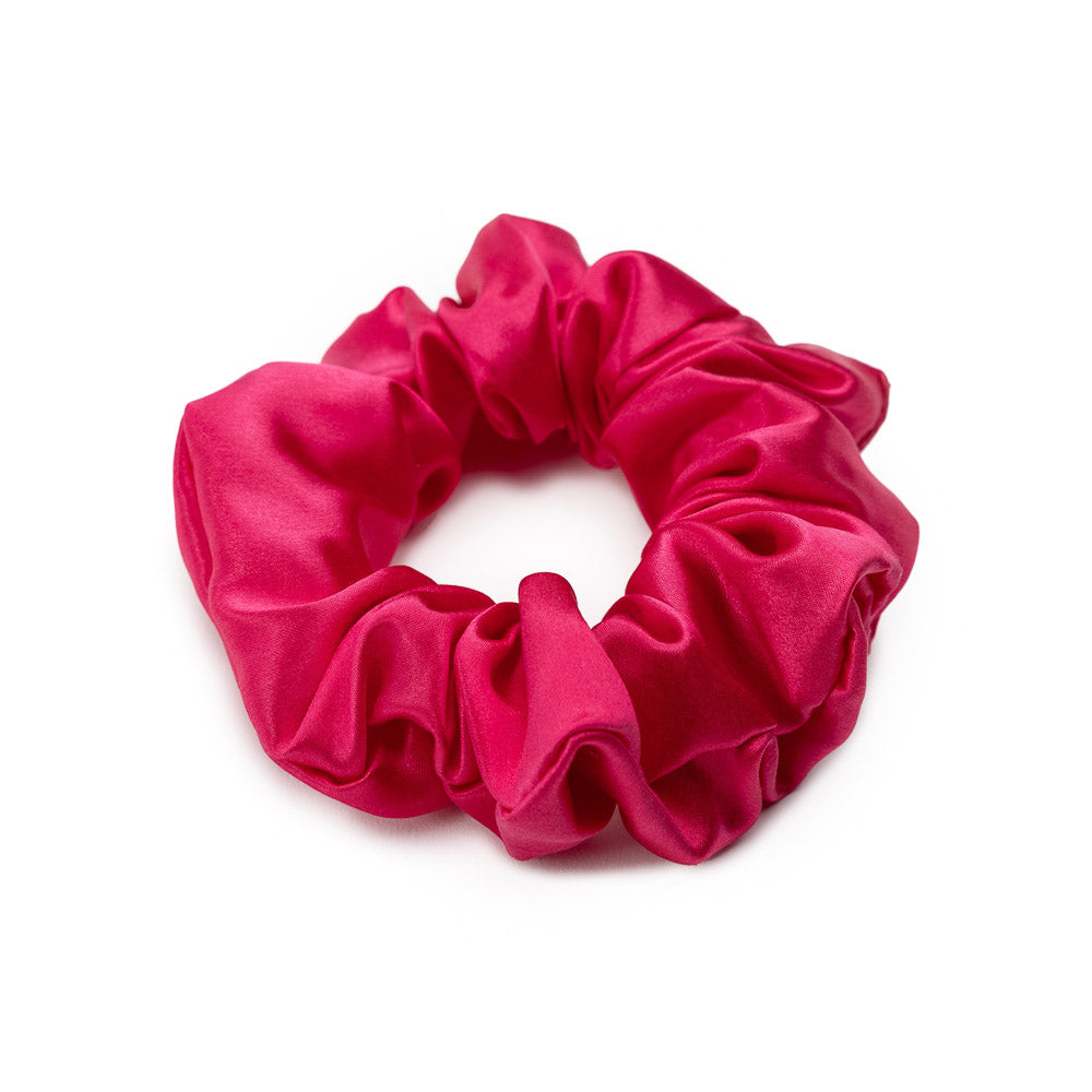 Blissy Hibiscus Silk Blissy Scrunchies Detail –