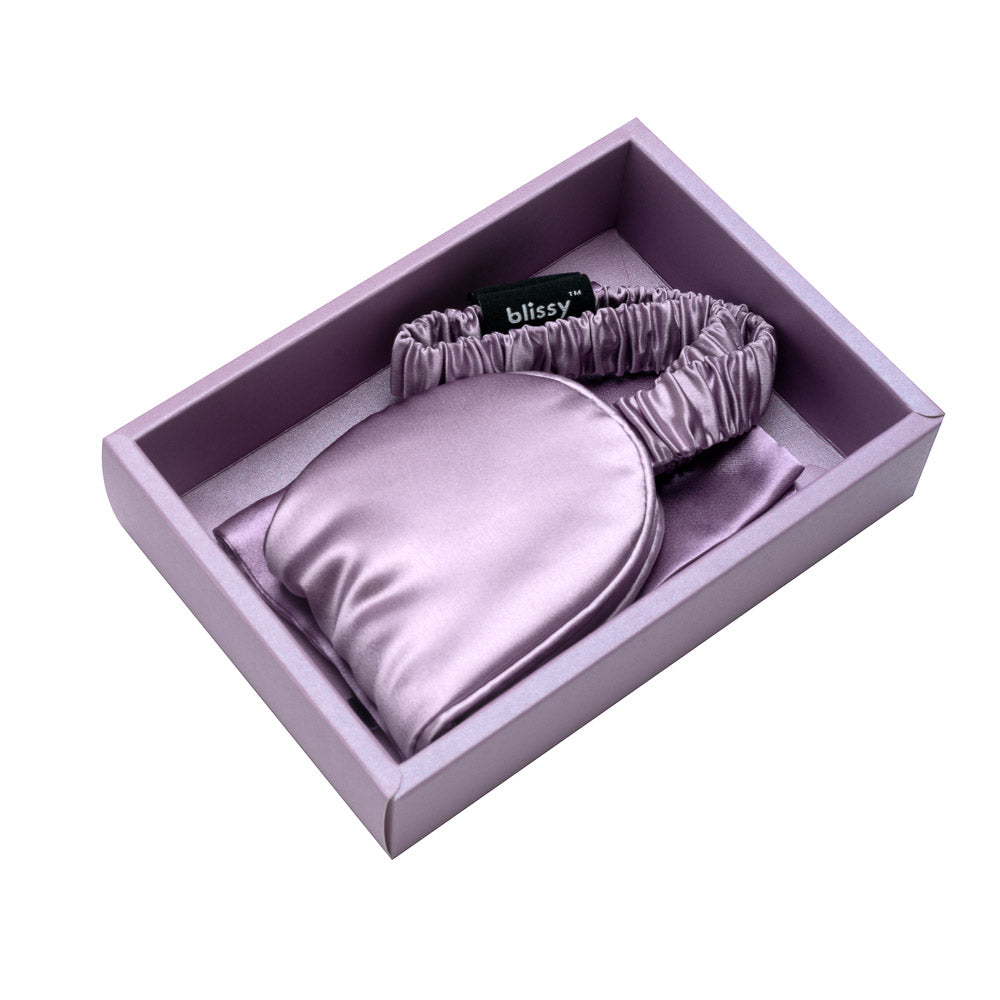 Lavender Sleep Mask – Blissy Premium Silk