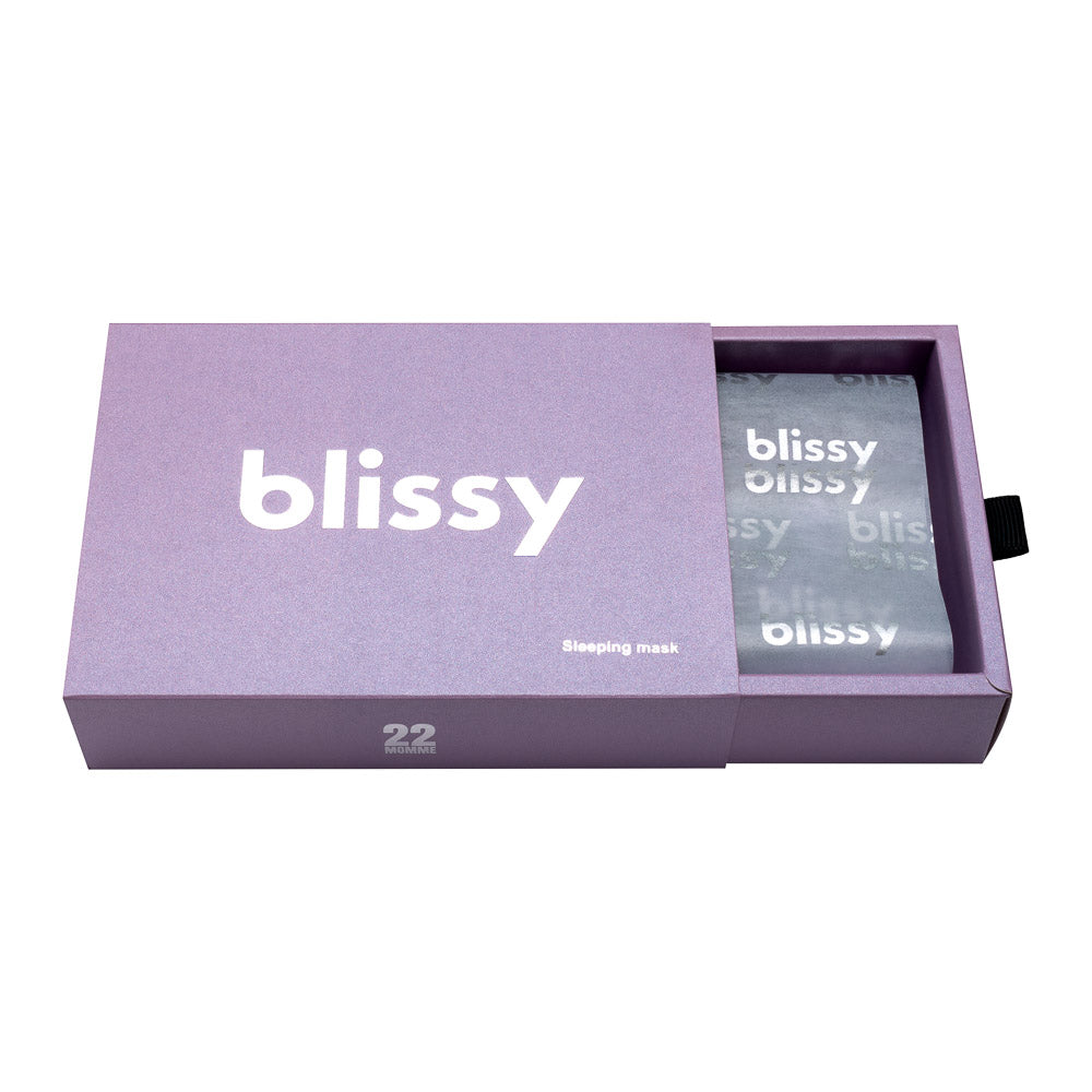 Blissy Lavender Sleep Mask Lifestyle – Mulberry Silk