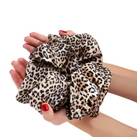 Blissy Oversized Scrunchie - Leopard