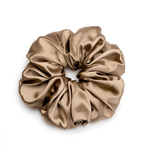 Blissy Oversized Scrunchie - Taupe