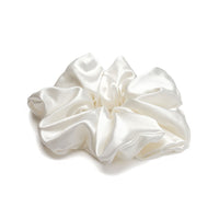 Blissy Oversized Scrunchie - White