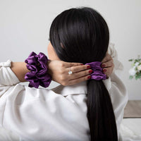 Blissy Scrunchies - Royal Purple