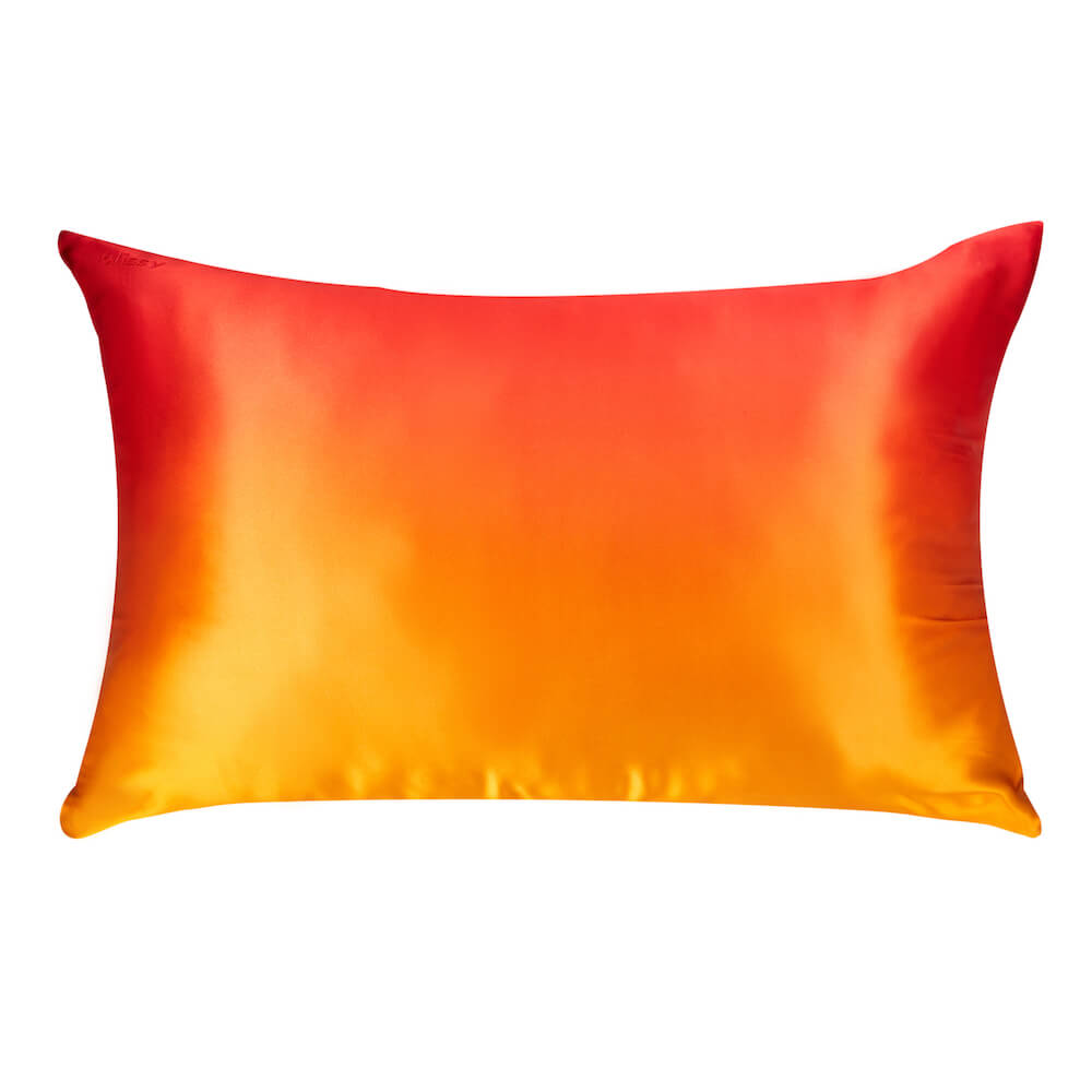 Standard Orange Ombre Pillowcase – Blissy Premium Silk
