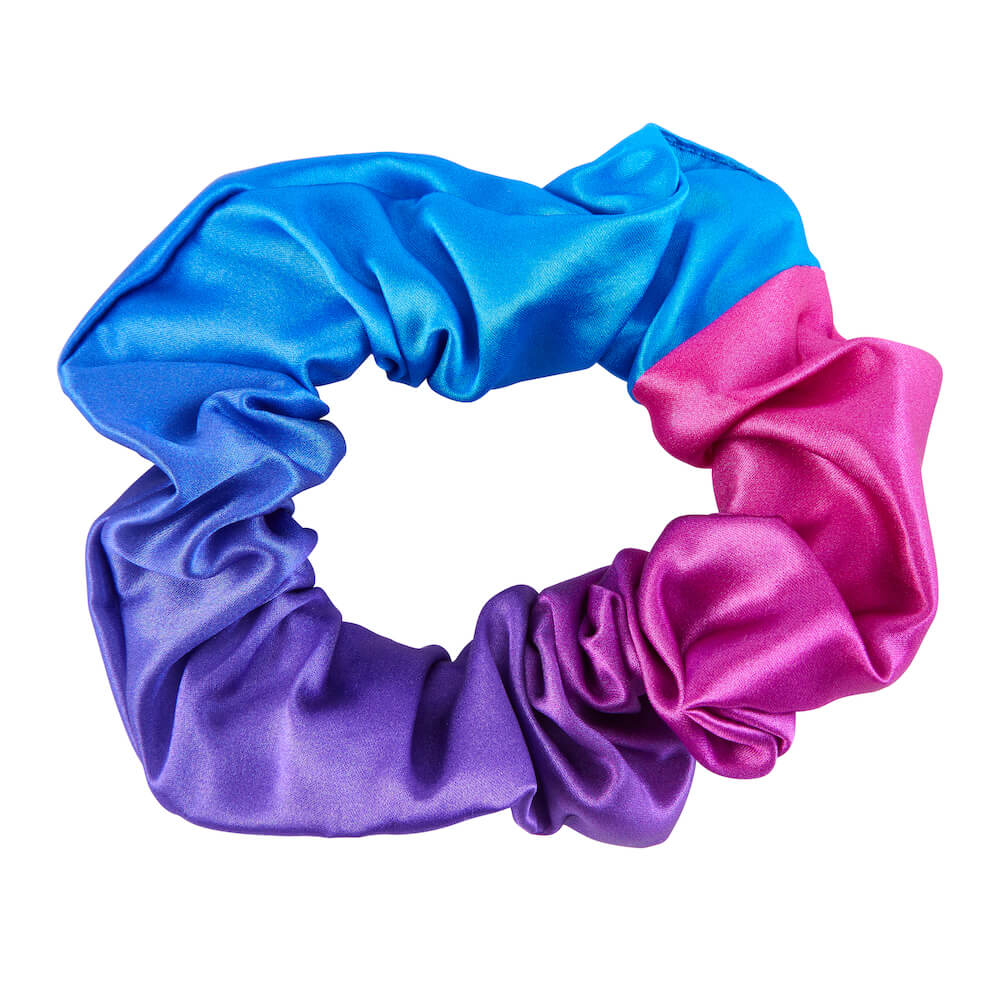 Blissy Purple Ombre Blissy Scrunchies Lifestyle – Mulberry Silk