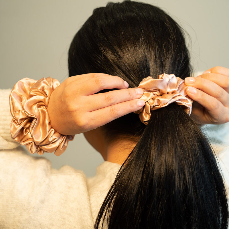 Blissy Scrunchies - Rose Gold