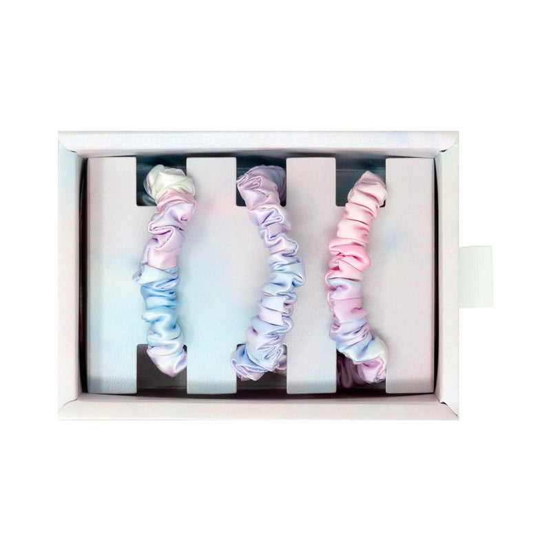 Blissy Skinny Scrunchies - Tie-Dye