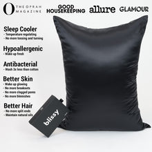 Load image into Gallery viewer, Pillowcase - Black - King